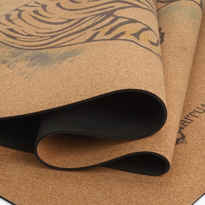 Why a Natural Cork Yoga Mat Grips Better the More You Sweat