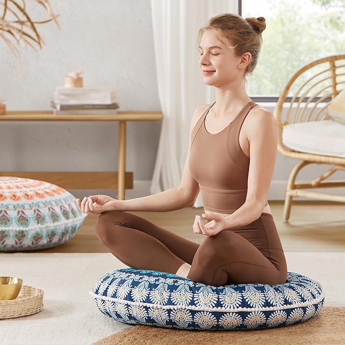 How a Meditation Cushion Can Instantly Fix Your Posture (and Ease Lower Back Pain)