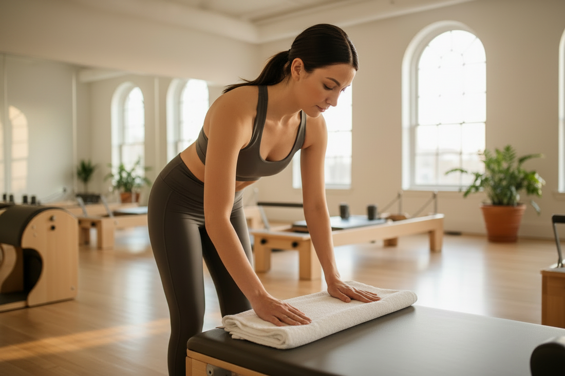 Why a Personal Reformer Mat Towel Is the Ultimate Studio Hygiene Game-Changer