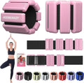 Pilates Wrist Ankle Weight for Women, Adjustable Weight Set of 2