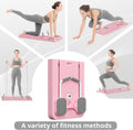 JANUA Pilates Board - Pilates Reformer Set, Multi-Purpose Foldable Pilates Reformer Board for Home, 5 in 1 Pilates Sliding Board