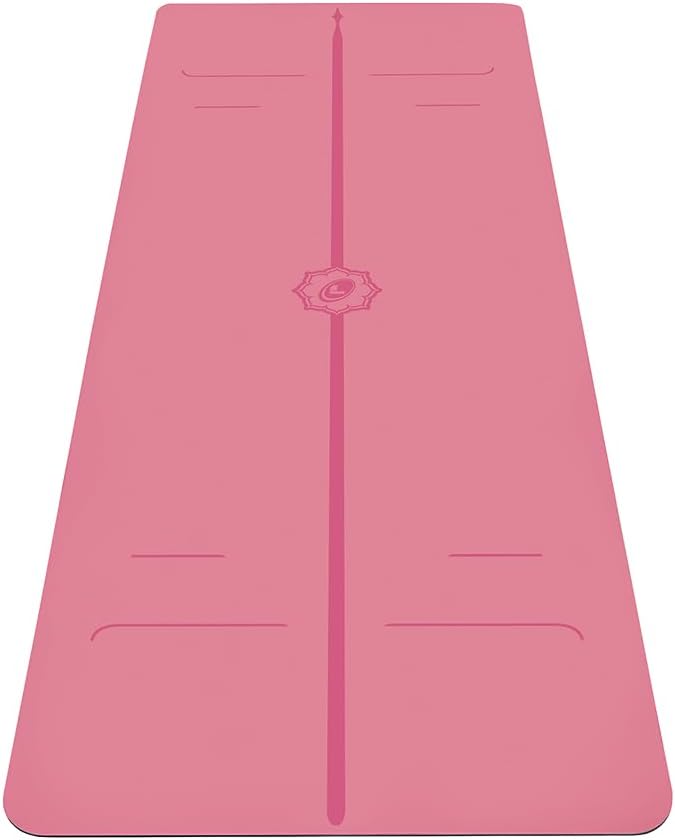 Liforme Evolve Yoga Mat – Free Yoga Bag Included - Patented Alignment System, Warrior-like Grip, Non-slip, Eco-friendly, Sweat-Resistant, Long, Wide, 4.2mm thick mat for comfort