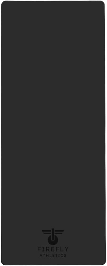 Premium Yoga Mat - 5mm Thick, Extra Wide & Long, Non-Slip Natural Rubber Base & PU Top, Anti-Tear, Ideal for Yoga, Pilates, and Fitness.