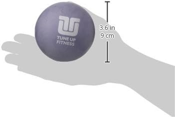Tune Up Fitness – Alpha Ball | Large Therapy Ball | Massage Ball for Myofascial Release, Pain Relief - Back, Shoulders, Hamstrings, Hips, Glutes