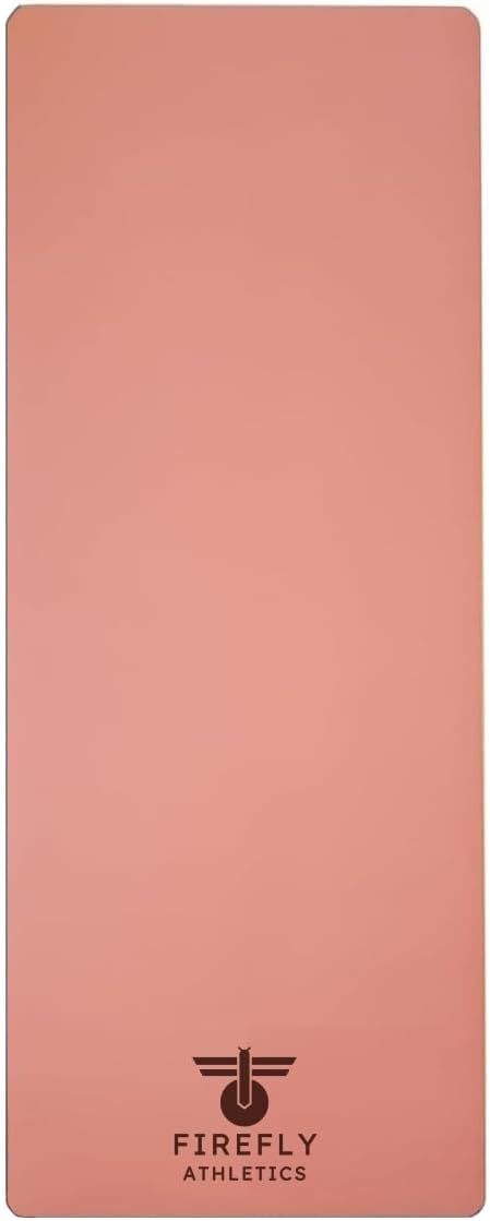 Premium Yoga Mat - 5mm Thick, Extra Wide & Long, Non-Slip Natural Rubber Base & PU Top, Anti-Tear, Ideal for Yoga, Pilates, and Fitness.