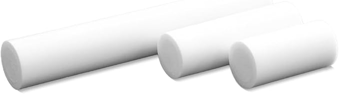 Medium/Firm White PE Foam Roller (12" Full Round)