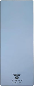 Premium Yoga Mat - 5mm Thick, Extra Wide & Long, Non-Slip Natural Rubber Base & PU Top, Anti-Tear, Ideal for Yoga, Pilates, and Fitness.