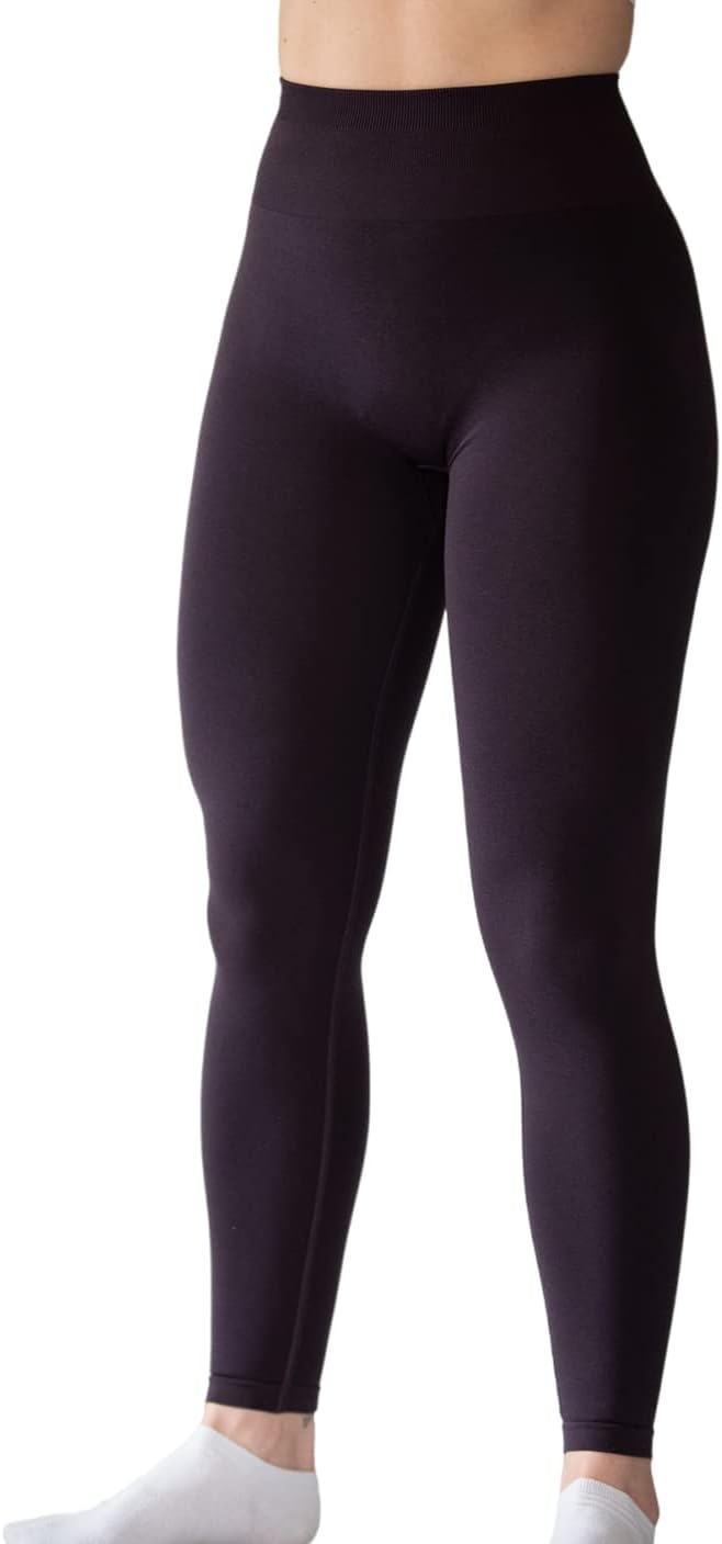 AUROLA Workout Leggings for Women Seamless Scrunch Tights Tummy Control Gym Fitness Girl Sport Active Yoga Pants