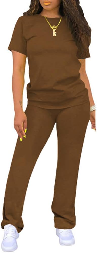 Nimsruc Two Piece Sets for Women Casual Jogging Suits