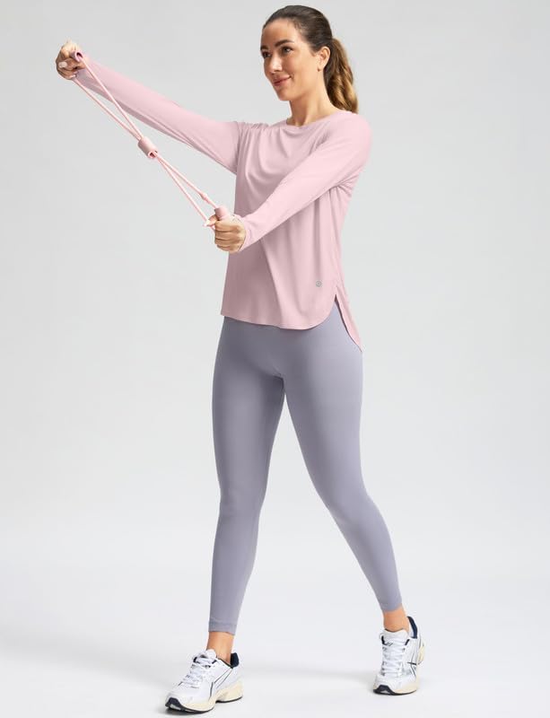 Women's Sun Shirts UPF 50+ Long Sleeve UV Protection Shirt Lightweight Quick Dry Workout Hiking Tops for Women