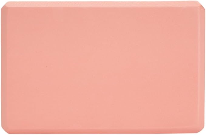 Everyday Yoga Premium Foam Block - Non-Slip High-Density Yoga Block for Balance, Stability & Stretching, EVA Foam Support, Multi Colors (Single Block)
