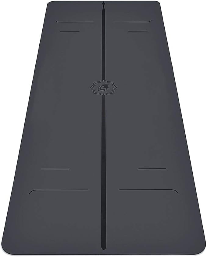 Liforme Evolve Yoga Mat – Free Yoga Bag Included - Patented Alignment System, Warrior-like Grip, Non-slip, Eco-friendly, Sweat-Resistant, Long, Wide, 4.2mm thick mat for comfort