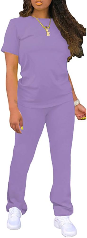 Nimsruc Two Piece Sets for Women Casual Jogging Suits
