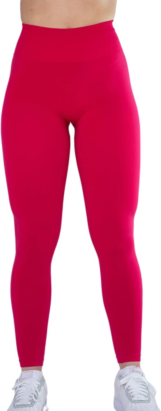 AUROLA Workout Leggings for Women Seamless Scrunch Tights Tummy Control Gym Fitness Girl Sport Active Yoga Pants