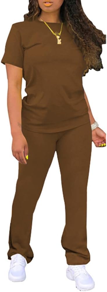 Nimsruc Two Piece Sets for Women Casual Jogging Suits