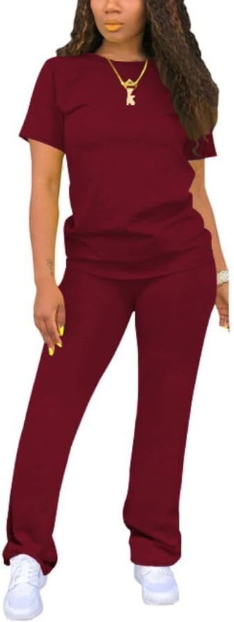 Nimsruc Two Piece Sets for Women Casual Jogging Suits