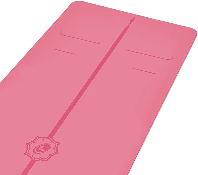Liforme Evolve Yoga Mat – Free Yoga Bag Included - Patented Alignment System, Warrior-like Grip, Non-slip, Eco-friendly, Sweat-Resistant, Long, Wide, 4.2mm thick mat for comfort