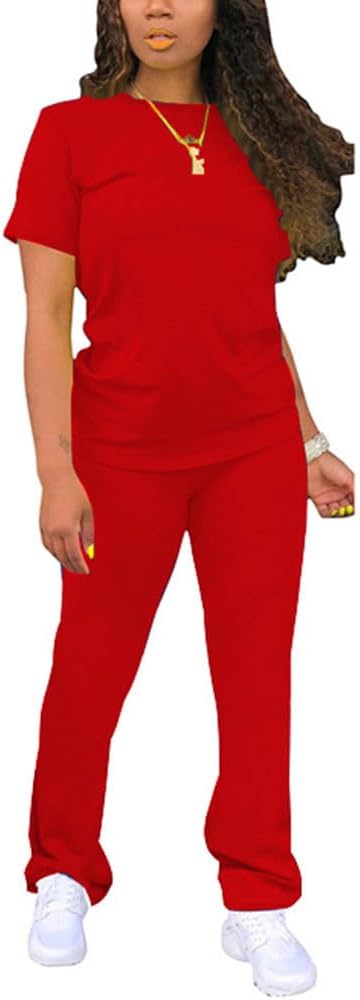 Nimsruc Two Piece Sets for Women Casual Jogging Suits