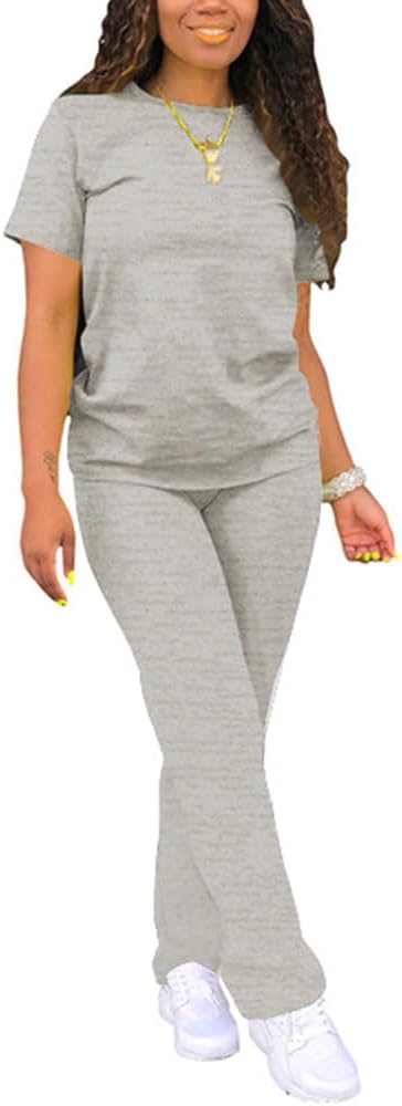 Nimsruc Two Piece Sets for Women Casual Jogging Suits