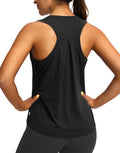 Women's Workout Tops Racerback Athletic Tank Tops Sleeveless Loose Fit Yoga Running Gym Shirts for Women