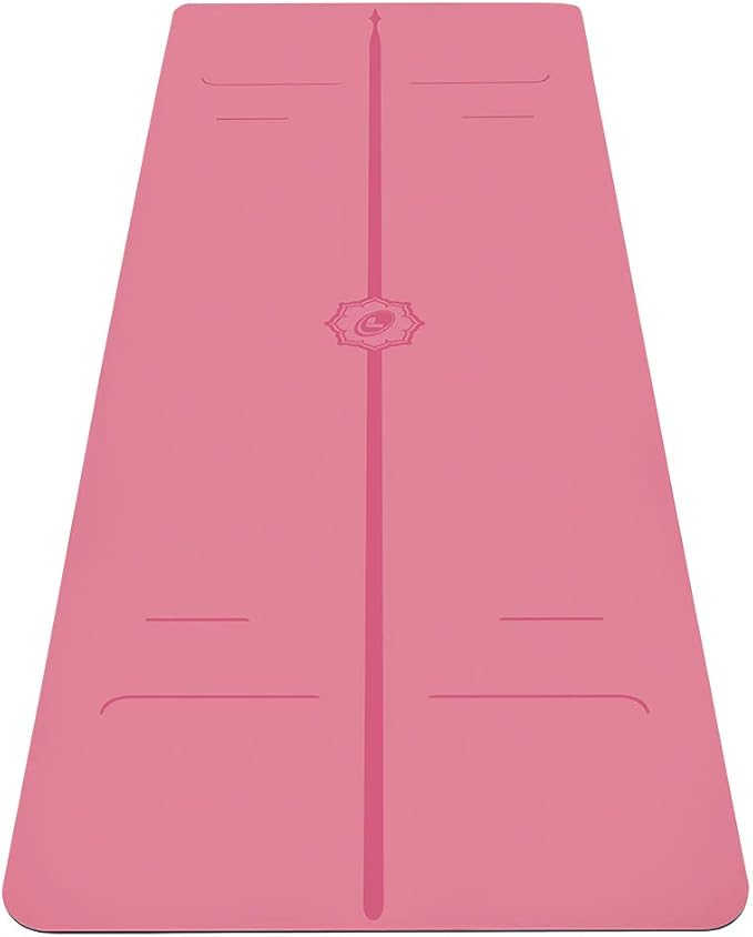 Liforme Evolve Yoga Mat – Free Yoga Bag Included - Patented Alignment System, Warrior-like Grip, Non-slip, Eco-friendly, Sweat-Resistant, Long, Wide, 4.2mm thick mat for comfort