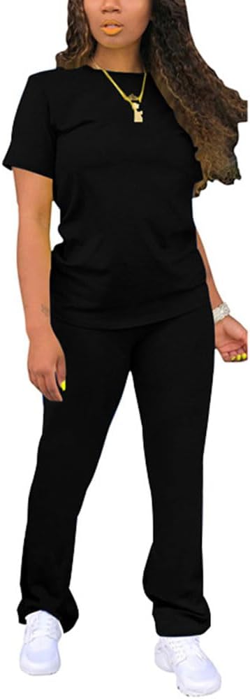 Nimsruc Two Piece Sets for Women Casual Jogging Suits