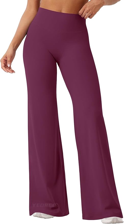 YEOREO Workout Leggings Womens No Front Seam Straight Leggings 29"/ 31.5"/ 33"/ 35" High Waist Buttery Eddiy Gym Yoga Pants