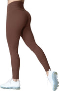 Aoxjox High Waisted Workout Leggings for Women Trinity Yoga Pants 26.5"