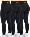 AUROLA Workout Leggings for Women Seamless Scrunch Tights Tummy Control Gym Fitness Girl Sport Active Yoga Pants