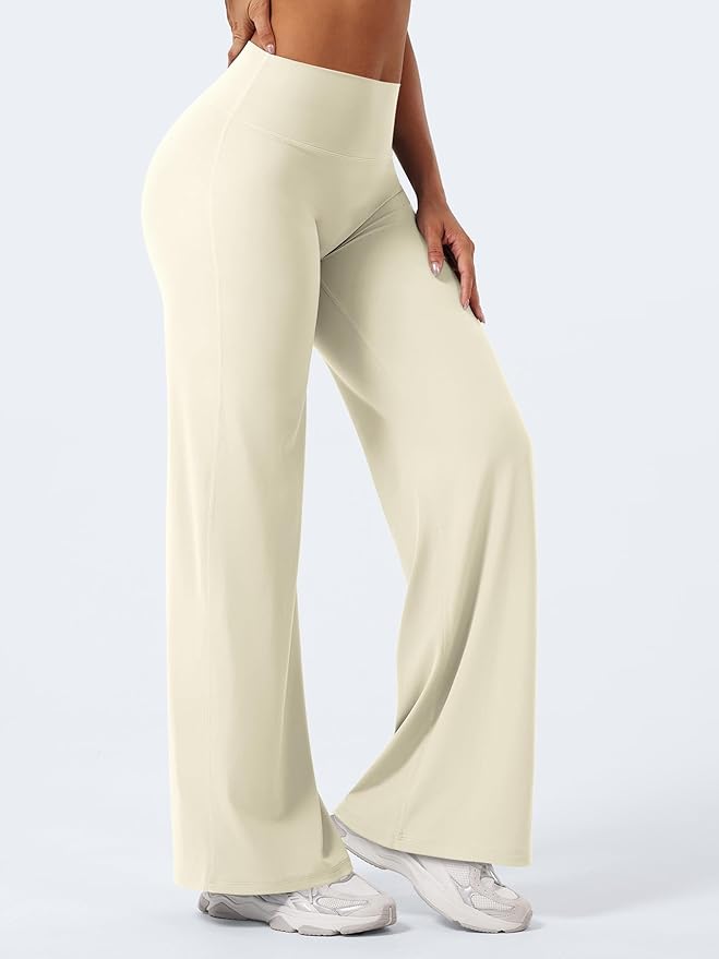 YEOREO Workout Leggings Womens No Front Seam Straight Leggings 29"/ 31.5"/ 33"/ 35" High Waist Buttery Eddiy Gym Yoga Pants