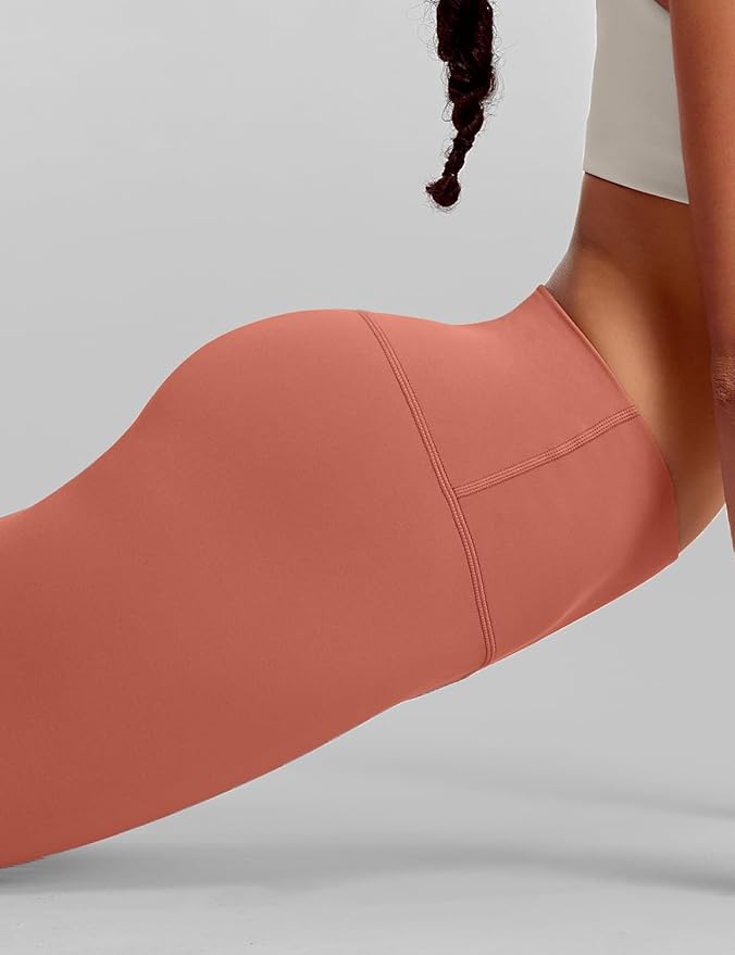 HeyNuts Yoga Pro Leggings 25'', Light to Medium Support, Buttery Soft 7/8 Lounge Yoga Pants