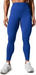 CRZ YOGA Women's Hugged Feeling Compression Leggings 25 Inches - Thick High Waisted Tummy Control Workout Pants Tights