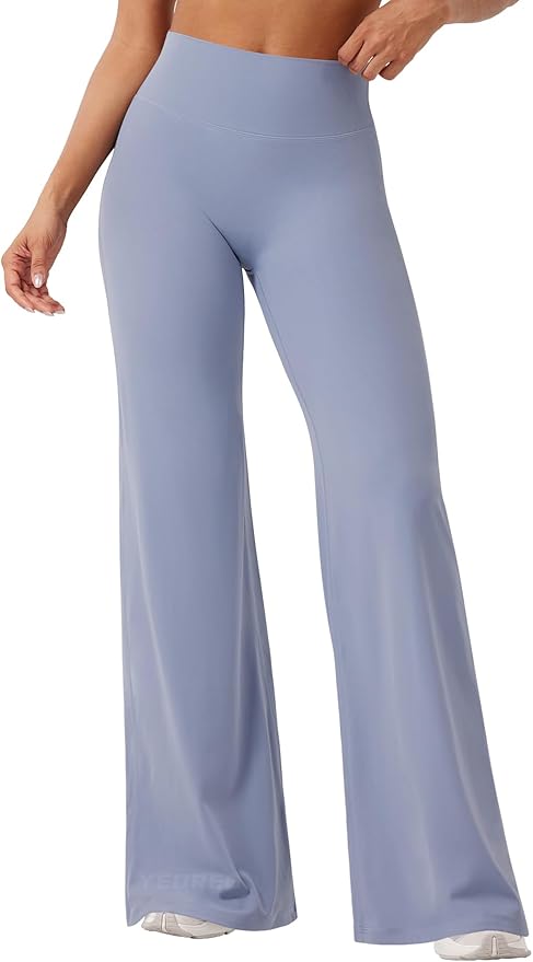 YEOREO Workout Leggings Womens No Front Seam Straight Leggings 29"/ 31.5"/ 33"/ 35" High Waist Buttery Eddiy Gym Yoga Pants