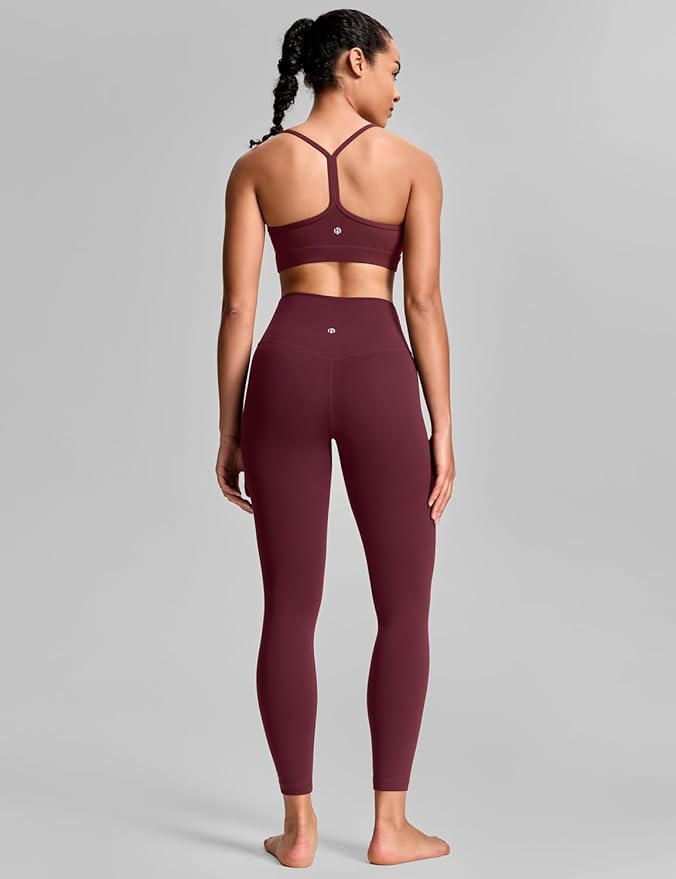 HeyNuts Yoga Pro Leggings 25'', Light to Medium Support, Buttery Soft 7/8 Lounge Yoga Pants