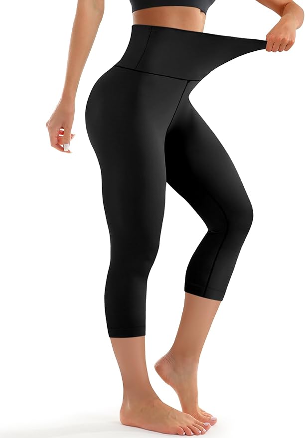 Laite Hebe Leggings for Women - High Waisted Full Length Buttery Soft Yoga Pants for Workout Athletic Daily