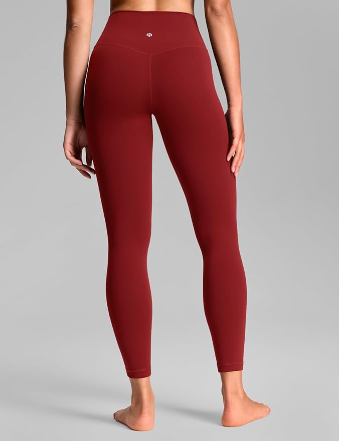 HeyNuts Yoga Pro Leggings 25'', Light to Medium Support, Buttery Soft 7/8 Lounge Yoga Pants