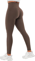 YEOREO Workout Leggings for Women Hidden Scrunch Tummy Control Leggings Agathia High Waisted Gym Yoga Pants