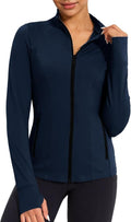 VUTRU Women's Workout Jacket Zip Up Athletic Lightweight Running Yoga Jacket with Pockets