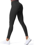 Aoxjox High Waisted Workout Leggings for Women Trinity Yoga Pants 26.5"