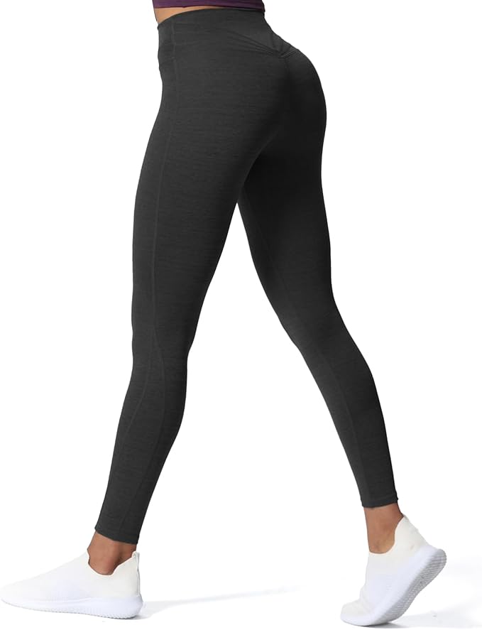 Aoxjox High Waisted Workout Leggings for Women Trinity Yoga Pants 26.5"