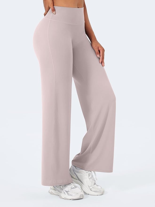 YEOREO Workout Leggings Womens No Front Seam Straight Leggings 29"/ 31.5"/ 33"/ 35" High Waist Buttery Eddiy Gym Yoga Pants