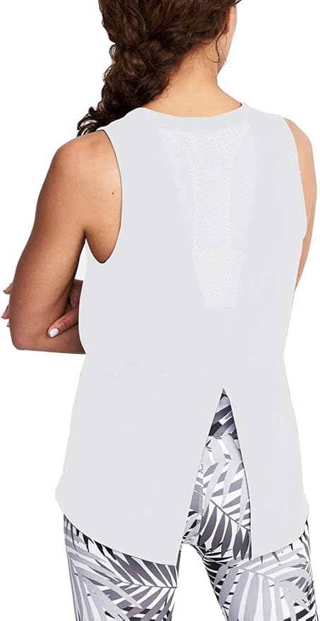 Bestisun Workout Athletic Shirts Mesh Sports Dance Tops for Women Yoga Clothes