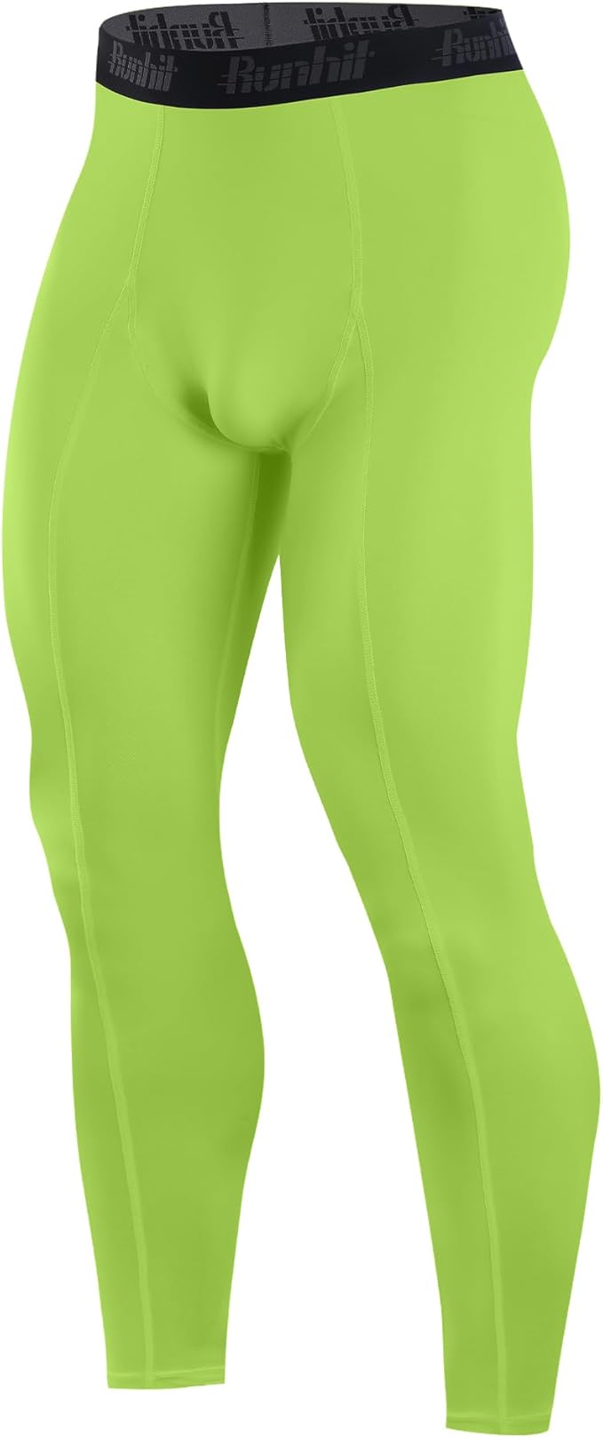 Runhit Men’s Compression Pants Running Tights Workout Leggings Athletic Base Layer Pants for Sports Yoga Basketball