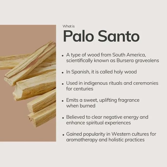Palo Santo Smudge Spray. Energy Clearing & Aura Cleansing Mist. Reiki-Charged Sacred Spray with Pure Essential Oils for Meditation, Relaxation, Negative Energy Removal, Room & Spiritual Cleansing