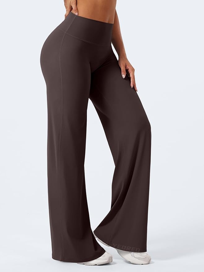 YEOREO Workout Leggings Womens No Front Seam Straight Leggings 29"/ 31.5"/ 33"/ 35" High Waist Buttery Eddiy Gym Yoga Pants
