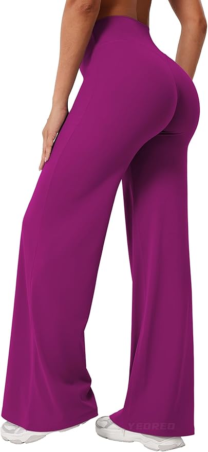 YEOREO Workout Leggings Womens No Front Seam Straight Leggings 29"/ 31.5"/ 33"/ 35" High Waist Buttery Eddiy Gym Yoga Pants