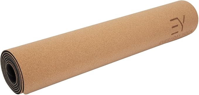 𝗘𝘃𝗲𝗿𝘆𝗱𝗮𝘆 𝗬𝗼𝗴𝗮 Mat Premium Edition, Non-Slip Exercise & Fitness Mat - Eco-Friendly, Anti-Tear, 3-5mm Thickness for Yoga, Pilates & Floor Workouts