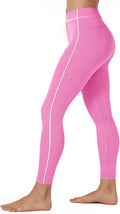 Aoysky Womens Buttery Soft High Waisted Drawstring Leggings 25'' Workout Running Gym Athletic Yoga Pants
