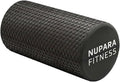 Foam Roller for Back, Legs, and Deep Tissue Muscles. Muscle Roller for Running, Cycling, Sports, Exercise, Recovery, Physical Therapy, Yoga, and Pilates. (Black, 12 inch - Medium)