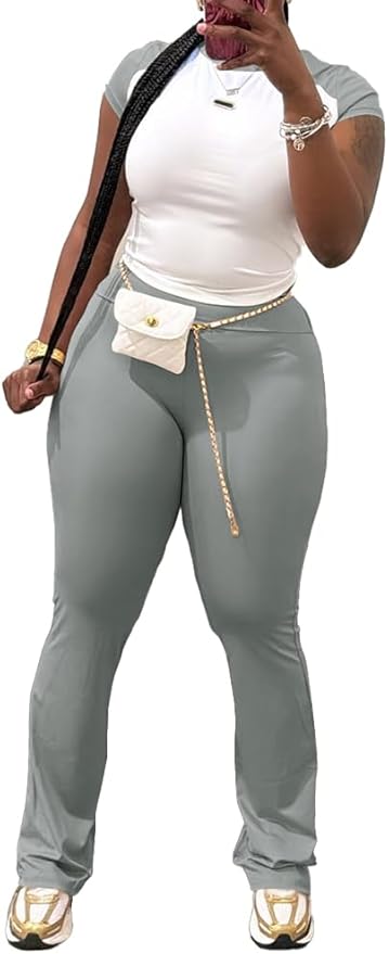 Nimsruc 2 Piece Outfits for Women Casual Sweat Sets
